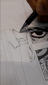 Part 27 of manga drawing practice with reference #jojobizzare #minivlog #mangadrawing #art vlog