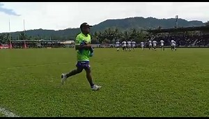The Digicel ExxonMobil Cup Round 13 game underway here in Kimbe. The Kimbe Cutters take on the Mendi Muruks in round 13 match up. Score update; Muruks 10 leading Cutters 0. Watch this page for more game updates. #DigicelExxonmobilCup2023 #Round13 | Digicel