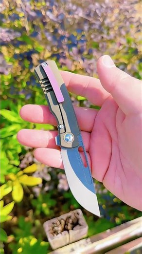 Mocenary knives MK-06 M390 semi integrated handle multiple ways to open! #mocenary #edc #blade