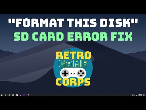 Fix the "Format Disk" Windows 10 Error (EmuELEC, ArkOS, 351ELEC)