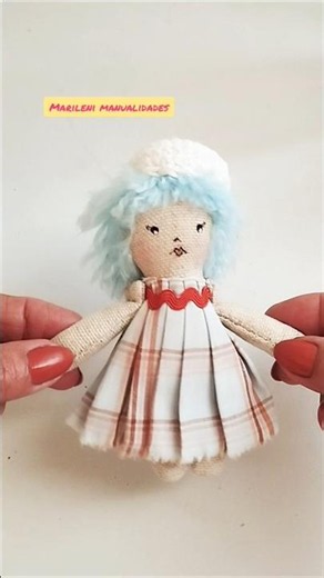 boneca de pano #retalhos #costura #bonecadepano #presentecriativo