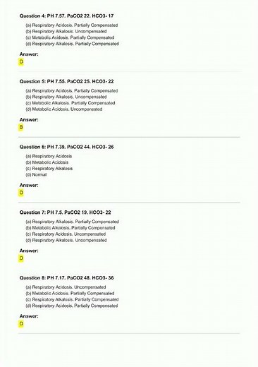Arterial Blood Gas (ABG) Analysis NCLEX 2026 🩸📊 Exam #3 (Part 1) | Step-by-Step Practice