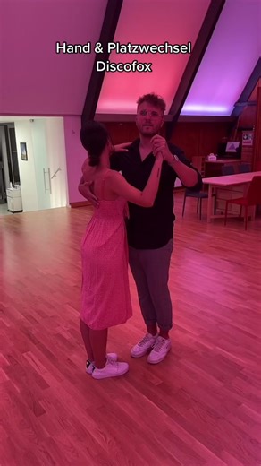Hand & Platzwechsel Discofox Partner Dance Tutorial