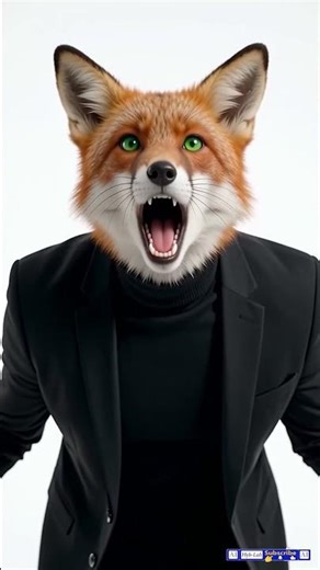 These Animated Foxes Shouldn't Sound This Good #ai #viral