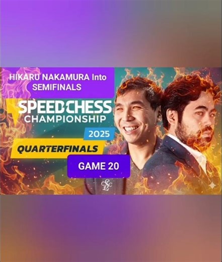NAKAMURA SURVIVES! 🤯 Quarterfinals THRILLER vs. Wesley So! 👑🔥 | Speed Chess Championship 2025.