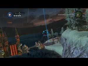 LEGO Batman 2 DC Super Heroes - All Gold Bricks in Gotham City North - Arkham Asylum & Gardens