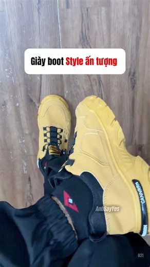 Một đôi giày boot nam ấn tượng và phong cách #anhsayyes