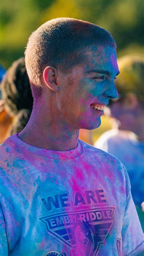 Embry-Riddle Prescott on Instagram: "Join us for the 2nd annual Embry-Riddle Athletics Color Run! ‍♂️ Sunday, April 27 at 11 a.m. we will have a 5K around campus. The first 150 people that sign-up will get a t-shirt. #ColorRun #GoERAU"