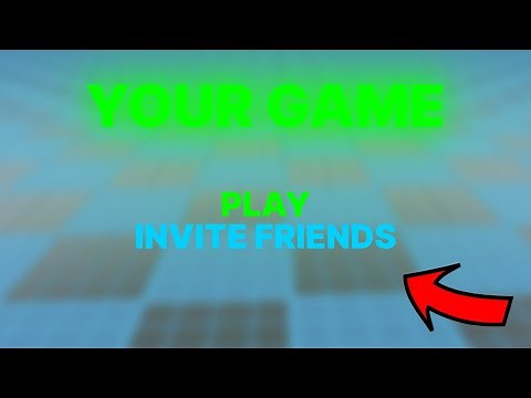 How to make a Menu Screen… | Roblox Studio