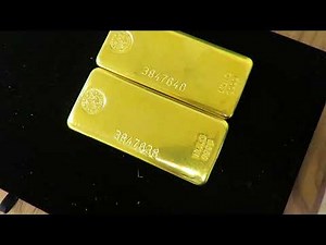 HUGE gold bar unboxing