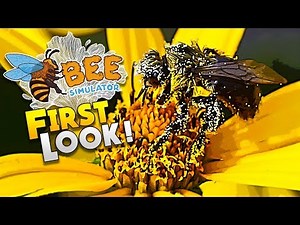 FIRST LOOK : Gathering Pollen for the Peoples - Bee Simulator Gameplay