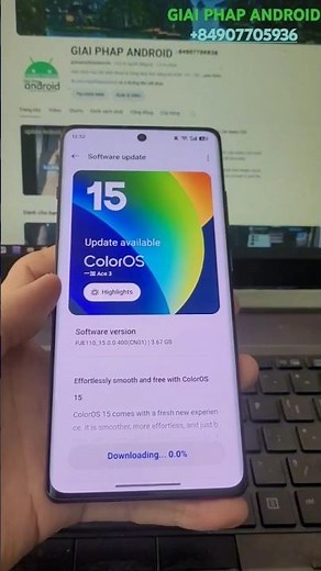 how to update ColorOS 15 OnePlus Ace 3