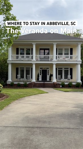 Where to stay in Abbeville, South Carolina: The Veranda on Main