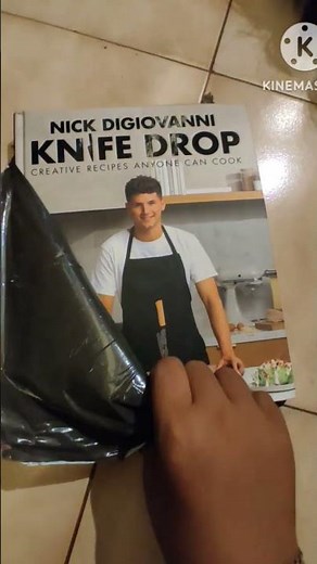 nick digiovanni's cook book KNIFE DROP @Nick digiovanni