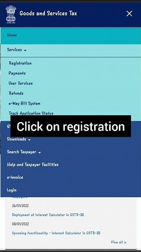 How To Login GST With TRN (Temporary Reference Number)