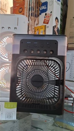 Mini Cooling Cooler Unboxing & 🔥Review || Summer Mini Cooling Fan #minifan #summer #unboxing