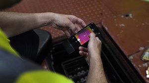 Thermal imaging directly on your smart phone. Inspect electrical panels, troubleshoot mechanical systems, look for HVAC problems, or find water damage in an affordable way. https://bit.ly/3W3UJr6 | Teledyne FLIR