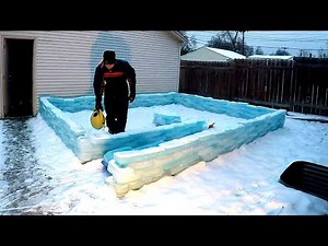 Ice Brick House - Minnesota Cold (Part 23)