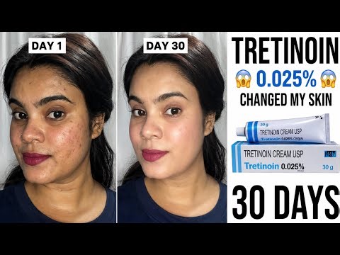 Tretinoin 0.025% Ka Result 😱 | 30 Days Skin Transformation | Real Review
