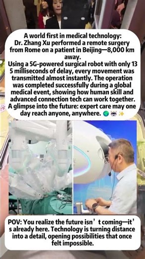 World’s First Transcontinental Remote Surgery