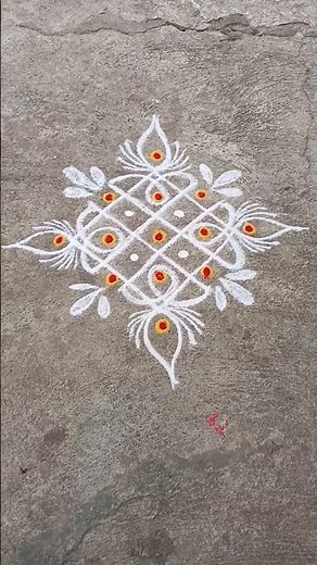 simple kolam #kolam #rangoli #muggulu #trending #viral #shorts #shortsfeed #youtubeshorts #yt # art