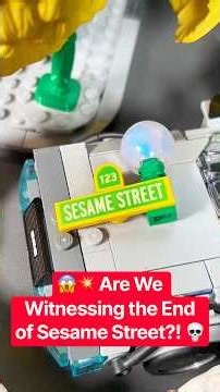😱💥 Are We Witnessing the End of Sesame Street?! 💀 #lego #muppets #sesamestreet #starwars #parody