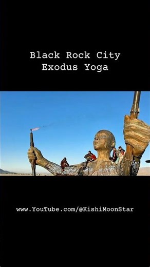 Burning Man, Black Rock City, Exodus Yoga Teaser Video! #yoga #energy #blackrockcity #burningman