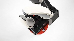 Graduate student Alan (Jialiang) Zhao developed a long, curved touch, finger-shaped sensor that could enable a robot to grasp and manipulate objects in multiple ways. http://mitsha.re/kXgZ50PTzi8 | MIT Mechanical Engineering