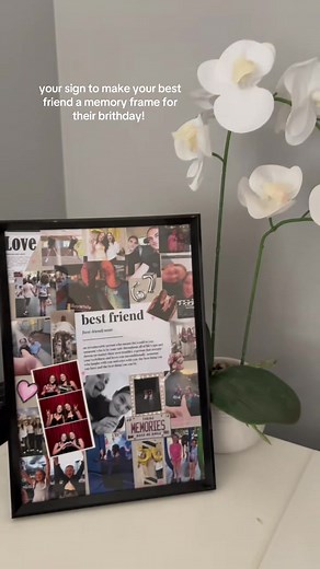 Create Meaningful Memory Frames for Friends