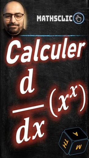 🦸‍♂️🔴PLUS JAMAIS TU N'AURAS PEUR DE DÉRIVER x PUISSANCE x ❗ 🤔 #maths #dérivation_logarithmique
