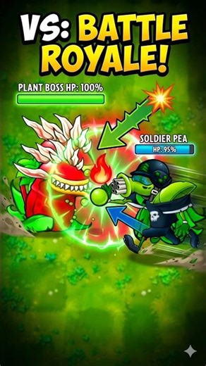 Battle Vs Royal #pvz #pvz2 #plantsvszombies #games #trending #viral #pvzfusion #gameplay #gaming