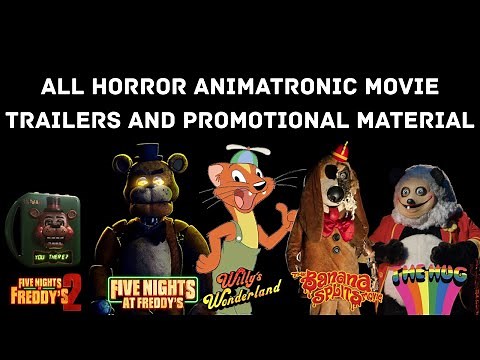 All Horror Animatronic Movie Trailers and Promotional Material (2018 - 2025) UPDATED