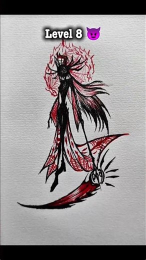 How to Draw Anime Character Level Up Transformation 🔥 | Anime Power Up Art Tutorial #shorts