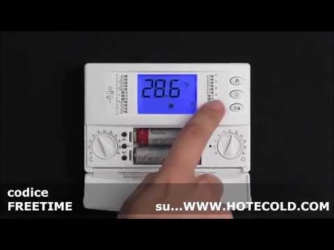 Cronotermostato Seitron - Freetime Plus