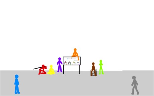 Pivot animation stickman tournament ศึกสติกแมน EP2