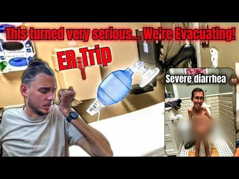 This Turned Very Serious... We Had To Evacuate |ER Visit | Intravenous infusion #9 | Weekly Vlog #40