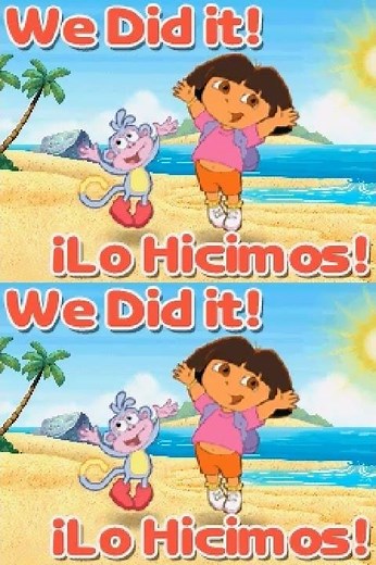 Dora the Explorer Dora Saves the Mermaids USA - Nintendo DS Gameplay