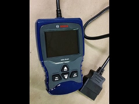 BOSCH OBD II Scan tool - CEL Scan and Erase Codes