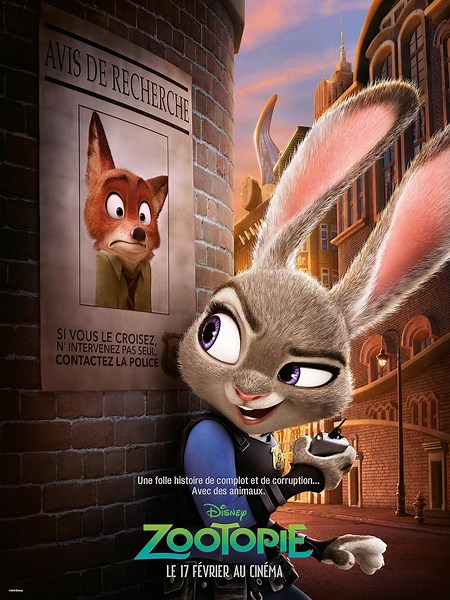 Zootopie (2016) ⭐ 8.0 | Animation, Action, Aventure
