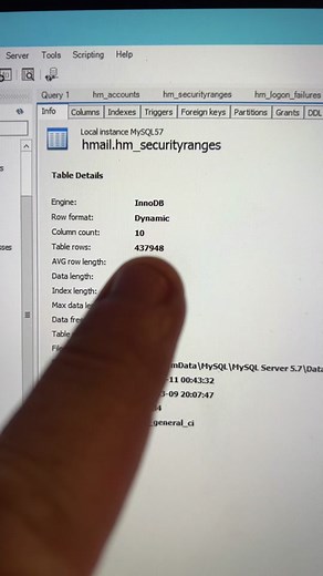 #email #hacking #security #cybersecurity #hmail #sql #mysql #database #ipaddresses #bgp4me #episode1