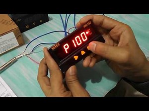 PROCESS INDICATOR SELEC- PIC152 A-VI WIRING & PROGRAMMING WITH PT 100. S.br ERROR