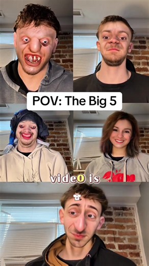 The big 5 in TikTok #thebig5#big5 #meme#trending | michael and jackie