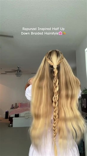 Rapunzel-Inspired Purple Outfit and Hair Tutorial