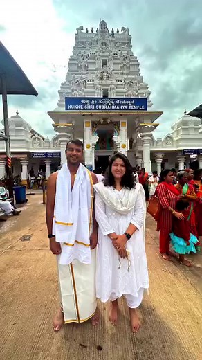 Karnataka’s spiritual treasures with the ones who mean the most. Blessed and grateful 🙏🏽🕉️ #mangalore #subramanya #karnataka #polali | Mayank Agarwal