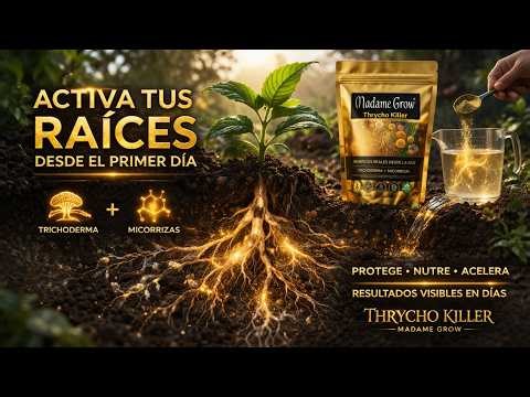 🚨 Activa tus raíces desde el día 1 | Tricho Killer Madame Grow 🌱
