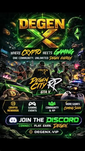 Join DEGEN X - The Future of Crypto Gaming Community