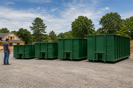 10 vs 20 vs 30 vs 40 Yard Dumpster Size Guide | Frontier Waste Solutions