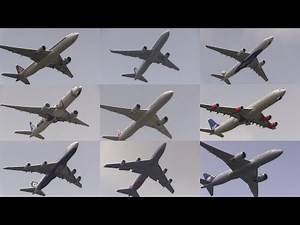 16/05/02 成田国際空港（成田空港） 飛行機の離陸シーン Take off Scene of Various Airliners at Narita Int'l Airport, RJAA