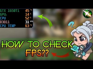 ➢How To Check FPS, CPU, GPU, USAGE & TEMPERATURES In Games | MSI AFTERBURNER | FPS In Games