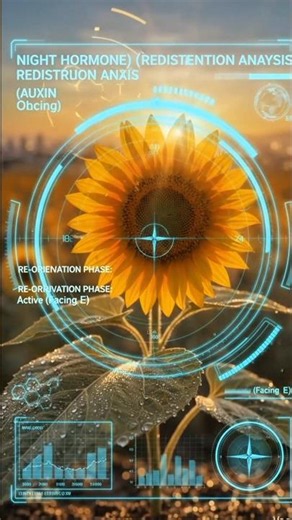 🌻 Why Does a Sunflower Turn Toward the Sun? | Amazing Science Fact in Hindi 🤯 #shorts